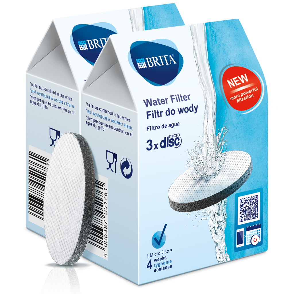 BRITA MicroDisc replacement water filters 6 pack BRITA®