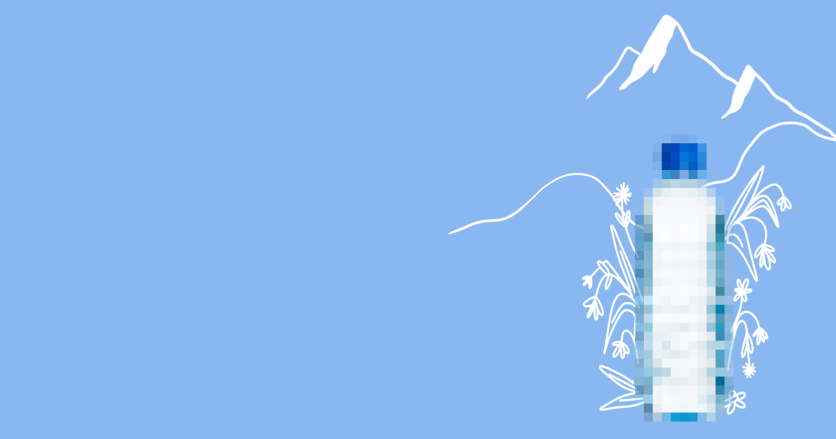 Clear on bottled water BRITA®